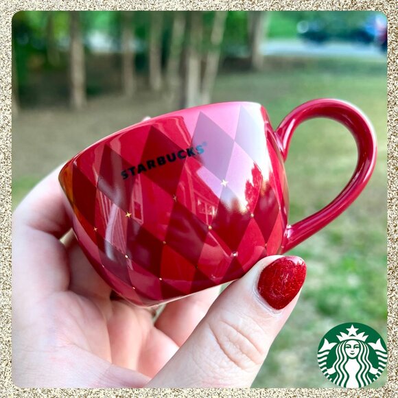 🎄♦️ NWT 2025 Starbucks Ceramic Demi 3oz Mug - Picture 2 of 5